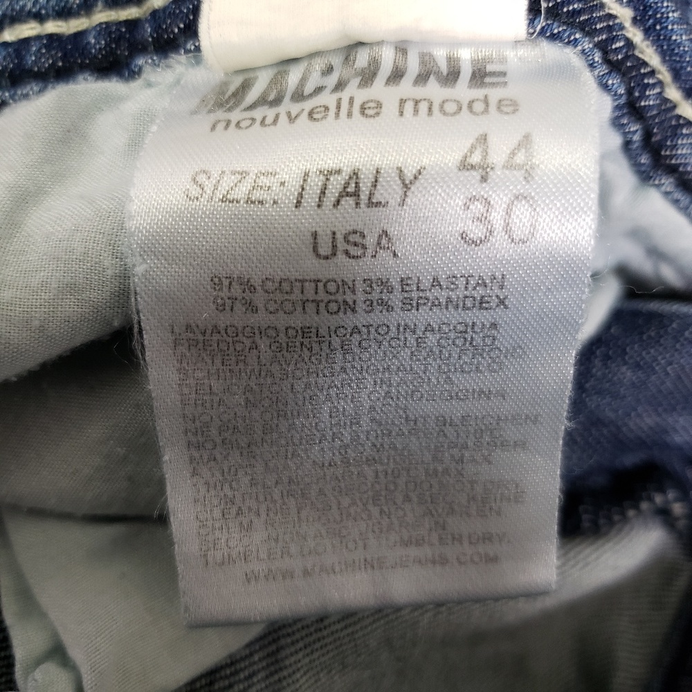 Machine Nouvelle Mode jeans DESTROYED Juniors 9 - Picture 8 of 8